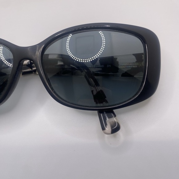 Coach Sunglasses Women FRAME ONLY HC8168 56-16-135 Black Crystal Mosaic 809 - Picture 5 of 16